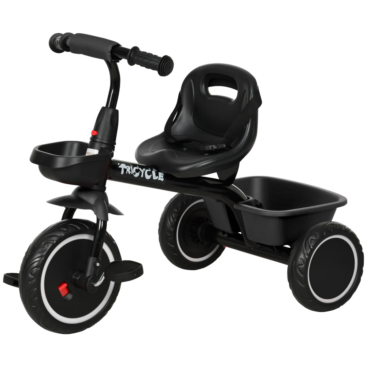 Large Kids Tricycle for Toddler 2-5 Year Old Girls and Boys, Toddler Trike Bike with Adjustable Seat – view 2