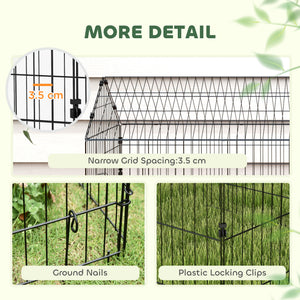 73" Small Animal Cage with Roof, Indoor/Outdoor Use, for Chicken, Rabbits, Chinchillas
