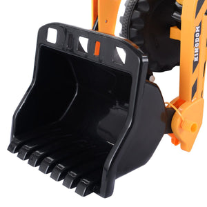 12 V Battery Powered Kids Ride on Dumper Truck-Yellow view 5