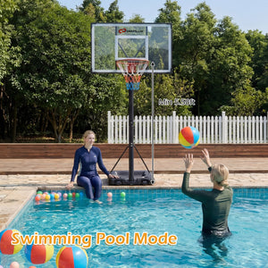 10 Feet Portable Basketball Hoop Outdoor for Adults view 8