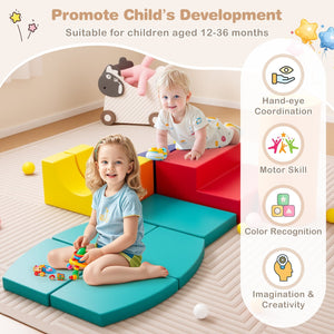 10-Piece Foam Climbing Toys for Toddlers-Multicolor view 9