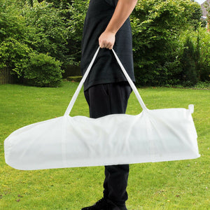 10 x 20 Feet 6 Sidewalls Canopy Tent with Carry Bag-White view 8