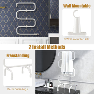 100W Electric Towel Warmer Drying Rack view 8