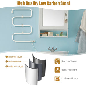 100W Electric Towel Warmer Drying Rack view 9