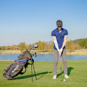 11 Pieces Complete Golf Club Package Set-Blue view 2