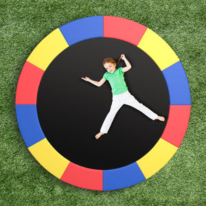 12 Feet Trampoline Pad Replacement Safety Pad with Fixing Straps (Multicolor) view 3