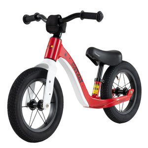 12-Inch Balance Bike with Adjustable Seat and Rotatable Handlebar for Over 36 Months Old-Red view 3