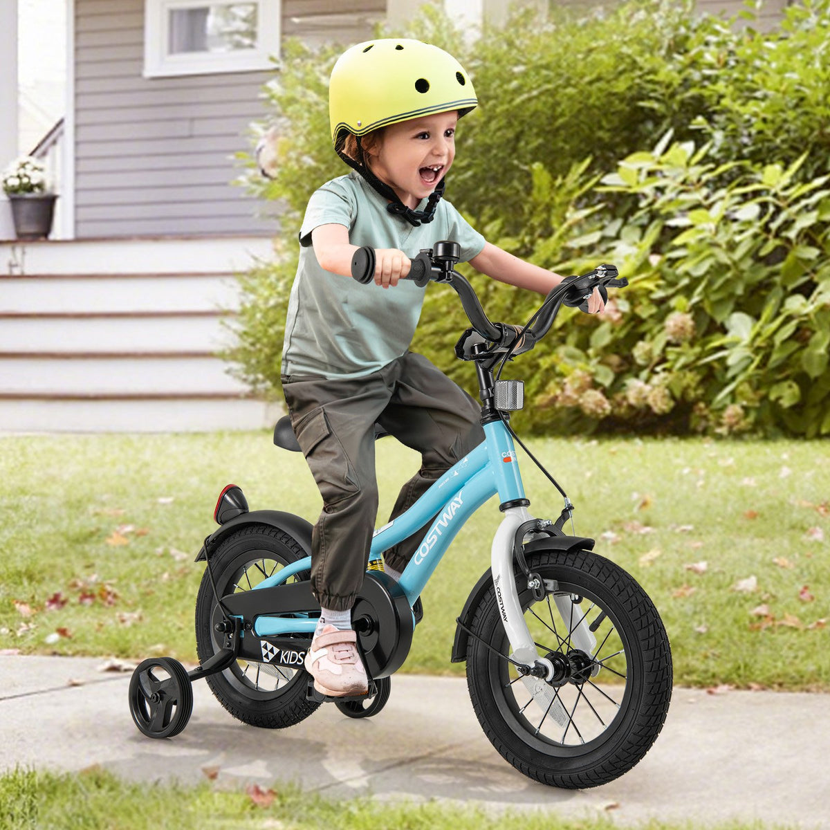 12-Inch Kids Bike for 3-4 Years Old Children Bicycle with Training Wheels view 2