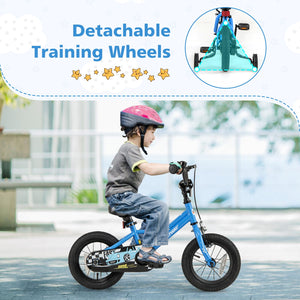 12 Inch Kids Bike with Removable Training Wheels for Aged 3-4 Years Old view 8
