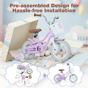 12/14/16/18/20 Inch Adjustable Kids Bike with 2 Brake System-12 Inch view 8