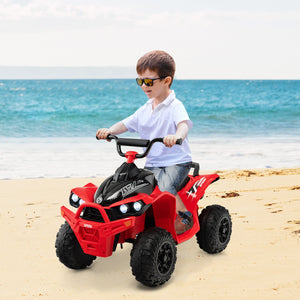 12V Kids Ride On ATV with High/Low Speed and Comfortable Seat-Red view 2
