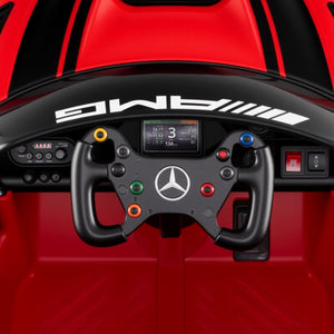 12V Kids Ride-On Car Mercedes-AMG GT3 Licensed with Adjustable Speed-Red view 6