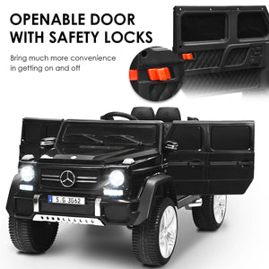 12V Licensed Mercedes-Benz Kids Ride On Car-Black view 9