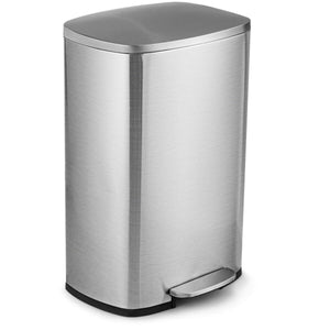 13.2 Gallon Stainless Steel Trash Garbage Can with Bucket view 4