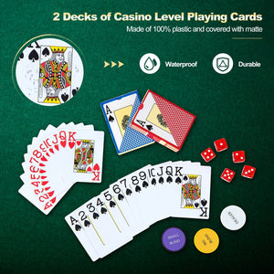 14 Gram Texas Holdem Poker Chip Set view 6