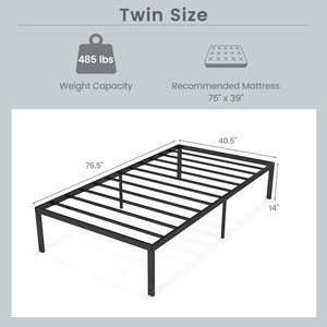 14 Inch Heavy Duty Metal Platform view 4