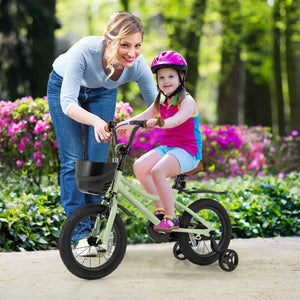 14-Inch Kids Bike Adjustable with Training Wheels for 3-5 Years Old view 3