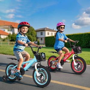 14 Inch Kids Bike with Adjustable Handlebar and Saddle for 3-5 Years Old-14 inches view 3