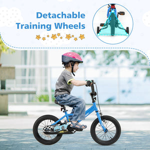 14 Inch Kids Bike with Removable Training Wheels for Aged 3-5 Years Old view 5