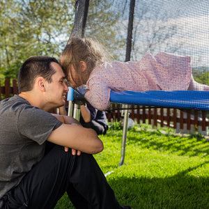 15/16 Feet Trampoline Replacement Safety Net-16 ft view 2
