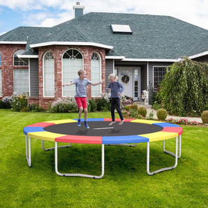 15 Feet Universal Trampoline Spring Cover-Multicolor view 2