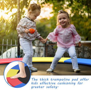 15 Feet Universal Trampoline Spring Cover-Multicolor view 8