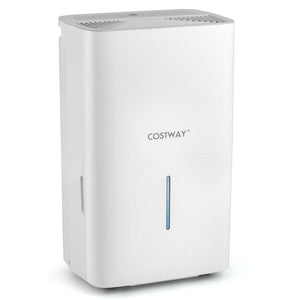 150 Pints Dehumidifier with 24H Timer and LED Display-White