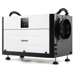 155 Pint Crawl Space Dehumidifier with 3 Modes and 24H Time-White view 2