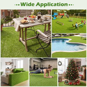 15 x 7 Feet Artificial Turf Rug with Low 0.75 inch Pile Height view 5