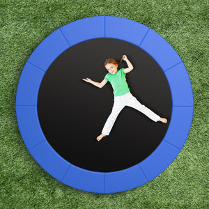16 Feet Trampoline Pad Replacement Safety Pad with Fixing Straps (Blue) view 2