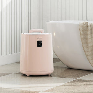 18L Large Towel Warmer with LED Display and Auto Shut off-Pink view 3