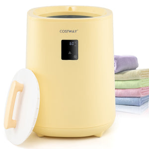 18L Large Towel Warmer with LED Display and Auto Shut off-Yellow
