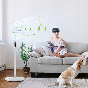 Floor Standing Fan with Remote Control, Oscillating, LED Screen, Stand Up Cooling Fan – view 14