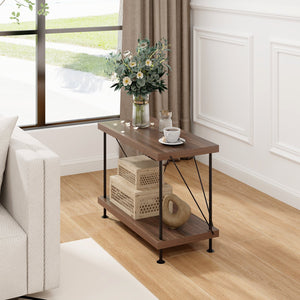 2/3/4/5-Tier Multipurpose Display Rack with Metal Frame-2-Tier view 3