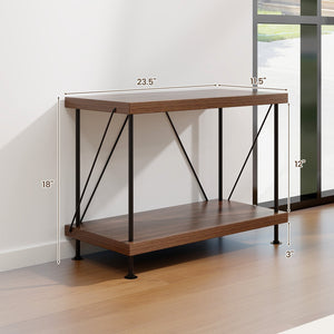 2/3/4/5-Tier Multipurpose Display Rack with Metal Frame-2-Tier view 5