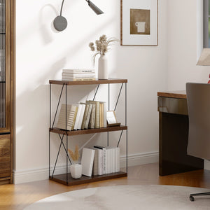 2/3/4/5-Tier Multipurpose Display Rack with Metal Frame-3-Tier view 2