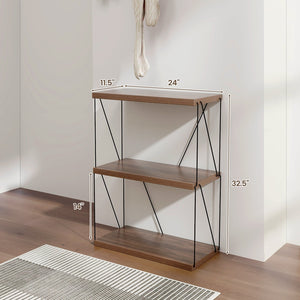 2/3/4/5-Tier Multipurpose Display Rack with Metal Frame-3-Tier view 5