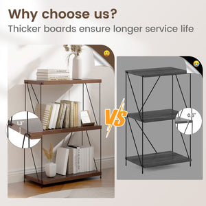 2/3/4/5-Tier Multipurpose Display Rack with Metal Frame-34 inches view 9