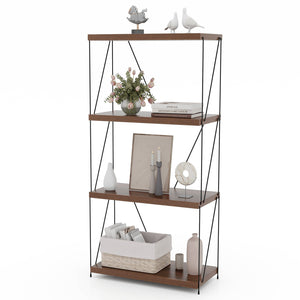 2/3/4/5-Tier Multipurpose Display Rack with Metal Frame-4-Tier view 4