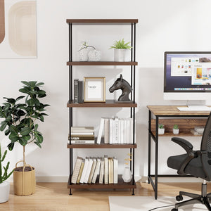 2/3/4/5-Tier Multipurpose Display Rack with Metal Frame-5-Tier view 3