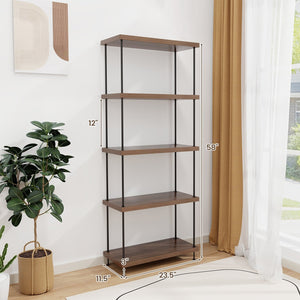 2/3/4/5-Tier Multipurpose Display Rack with Metal Frame-5-Tier view 5