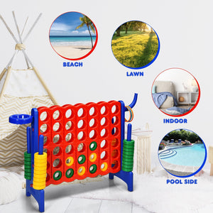 2.5 Feet 4-to-Score Giant Game Set-Blue view 9