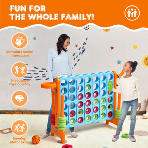 2.5ft 4-to-Score Giant Game Set-Orange view 3
