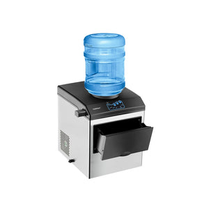 2-in-1 Stainless Steel Countertop Ice Maker with Water Dispenser view 4