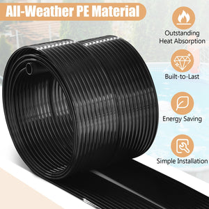 2 Pieces 10/16.4/20 Feet Weatherproof Solar Swimming Pool Heating System-S view 7