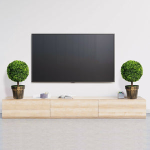 2 Pieces 24 Inch Artificial Boxwood Topiary Ball Tree for House and Office view 2