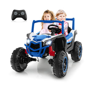 2-Seater Kids Ride on UTV with 2.4G Remote Control for over 3 Years Old Children-Navy view 4