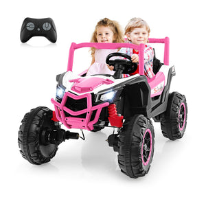 2-Seater Kids Ride on UTV with 2.4G Remote Control for over 3 Years Old Children-Pink view 4