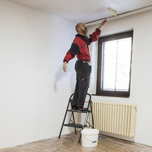2-Step/3-Step Ladder with Wide Anti-Slip Pedal-2-Step view 3