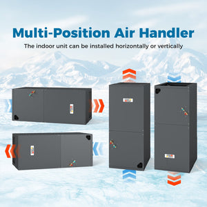 2-3 Ton 18.6-20 SEER2 Ultra-Low Temperature Heat Pump System (Operates down to -20°C) view 8